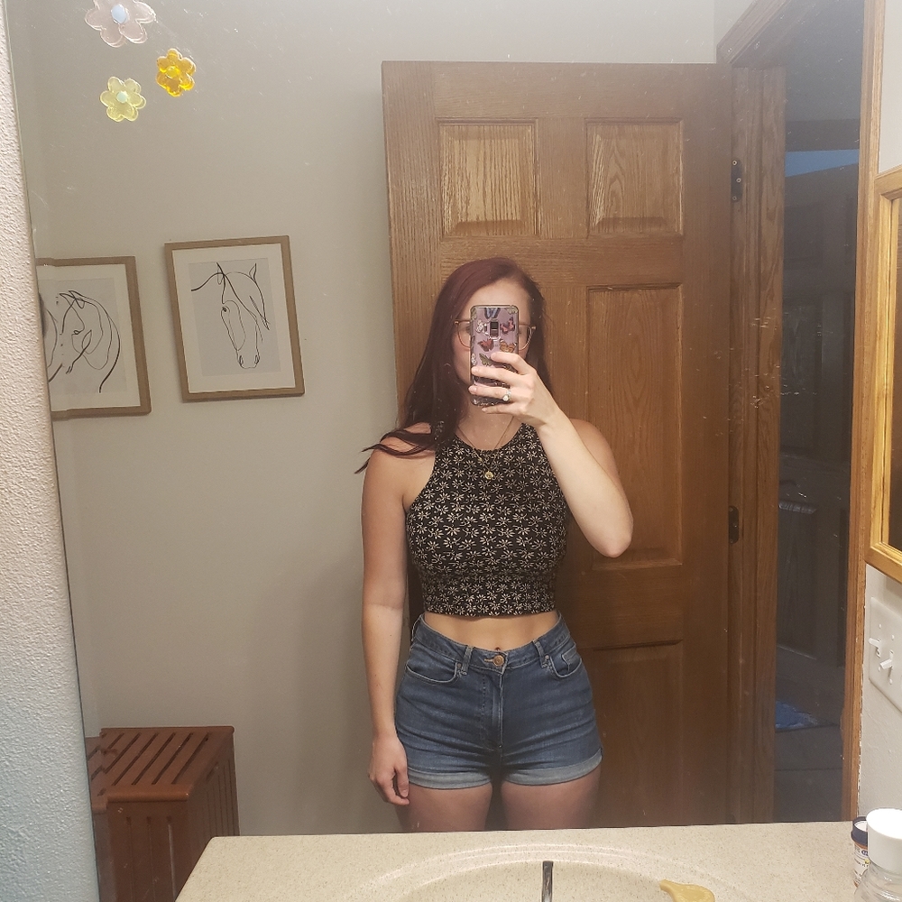 Patterned tank top